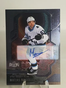 2024-25 UD Metal Universe Matias Maccelli Autograph Auto Utah Leafs - Bild 1 von 3