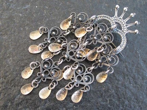 Brosche Silber 925 Finn Jensen Norwegen Handarbeit Trachtenschmuck  - Bild 1 von 7