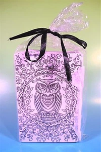 Juego de 6 postales para colorear para adultos Owl of Wisdom tablero de espuma NUEVO - Imagen 1 de 4