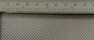 Rete metallica in acciaio inox con maglia da 1 mm, spessore filo 0,4 mm, 3 m x 1 m - Foto 1 di 2