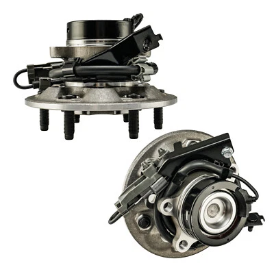 Par de cojinetes y bujes de rueda delantera 2x2 para Chevy Colorado GMC Canyon Isuzu I-280 Foto 1 de 4