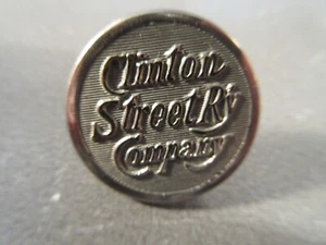 Clinton Street Railway Company Uniformknopf - Bild 1 von 2