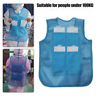 Ice Vest Reflective Cooling Vest With 8Pcs Ice Bags Adjustable Summer Cool