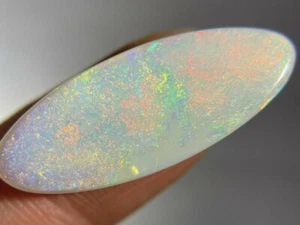 "ONE OF A KIND" Longboad FIRE OPAL Australian Coober Pedy Natural 7.88Cts - Imagen 1 de 5