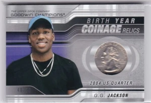 2023 Goodwin Champions Geburtsjahr Münze #BYCR-44 G.G. Jackson #48/50 - Bild 1 von 2