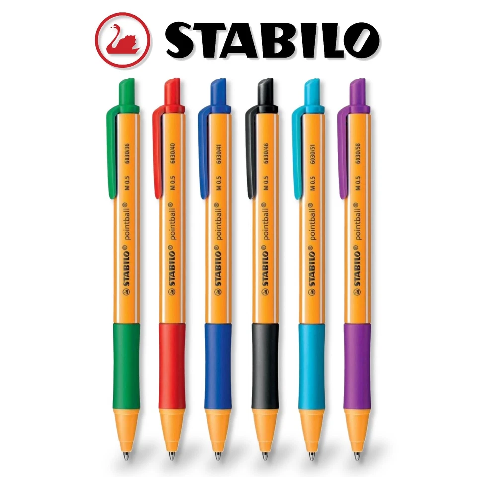 STABILO Kugelschreiber Pointball Großraum Mine 6030 M 0,5 mm - Bild 1 von 1