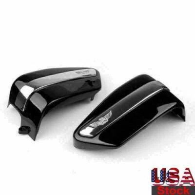 Black Battery Cover Side For Honda Rebel CA250 1995-2014 1996 1997 1998 2012 #3, - Image 1 of 4