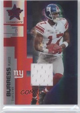 2007 Leaf Rookies & Stars Longevity Ruby Materials /250 Plaxico Burress #5