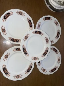 5 Syracuse China Old Ivory Grecian 6.5” Bread Plates Restaurant Ware Vintage - Picture 1 of 10