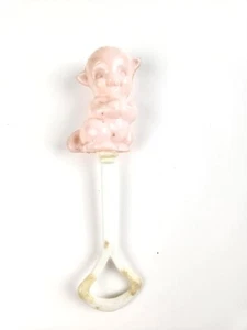 Vintage Irwin Plastic Baby Rattle Lamb - Picture 1 of 4