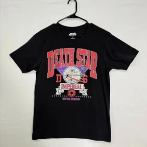 Star Wars Death Star T-Shirt Men's XL Black Imperial Battle Station Graphic - Picture 1 of 5