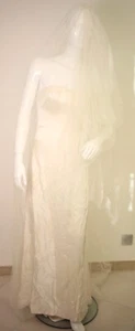 Catherine Walker handmade bespoke wedding gown-EU 34/36-UK 6/8-US 2/4-circa 90s - Picture 1 of 21