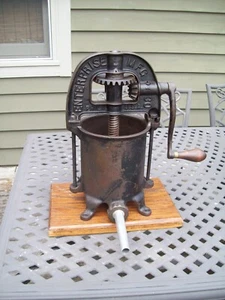 Primitive Enterprise Hand Crank Sausage/Lard/ Fruit Press ~ Nice Antique Piece ! - Picture 1 of 10
