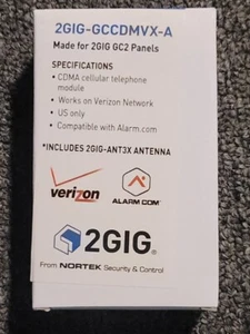 2Gig 2GIG-GCCDMVX-A Verizon Cell Unit - Alarm.com - NEW - Picture 1 of 5