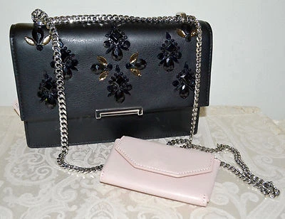 NUEVO CON ETIQUETAS $195 IVANKA TRUMP Mara Cuero Cóctel Bolso de Mano Cartera Bolso de Hombro Foto 1 de 4