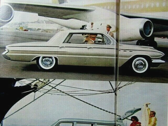 1961 Buick The Clean Look Vintage 3 page Original Print Ad 8.5 x 11" - Image 1 of 4