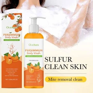 Persimmon Body Wash For Body Odor Control – Purifying Soap Deodorizing Us - Picture 1 of 13