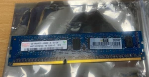 HYNIX / HP 1GB 1Rx8 PC3-10600E-9-10-D0 - HMT112U7BFR8C - H9 HP P/N: 500208-061 - Picture 1 of 4