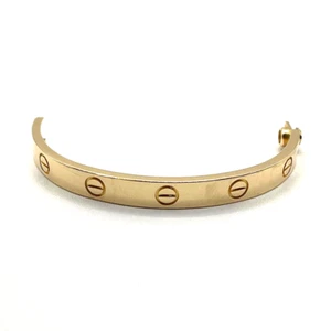 ❤️HALF Cartier Love Armband Gelbgold Größe 16 Neu Schraubsystem Original ❤️ - Bild 1 von 4