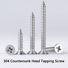 M3-M8 304 Stainless Steel Screw Phillips Countersunk Head Tapping Screw