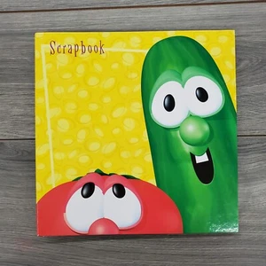 Vintage 12x12 VegeTales Scrapbook/ Photo Album Rare  Fast Shipping - Bild 1 von 6