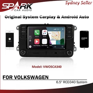 Original Radio System CarPlay Android Auto RCD340 For VW Tiguan Transporter SP - Picture 1 of 10