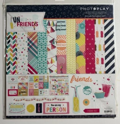 Photoplay 12 x 12 Paper Packs-Multiple Variations Available-You Choose - Image 1 of 4