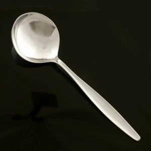 Georg Jensen Silver Soup/ Compote Spoon - Cypress - Picture 1 of 1