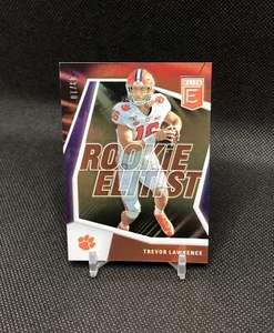 2021 Donruss Elite Trevor Lawrence /10 ROOKIE ELITIST ORANGE COLOR MATCH SSP RC! - Picture 1 of 23