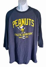 Peanuts Charlie Brown Athletic Department T-Shirt Size 2XL Graphic Tee