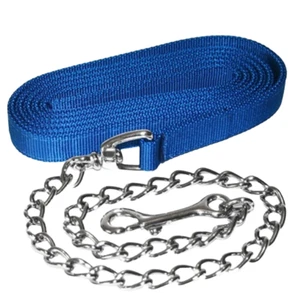Lead Shank with 24″ Chrome Plated Chain - Picture 1 of 1