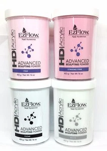 Polvo de escultura avanzada acrílico EzFlow HD 453 g/16 oz - elige tu color - Imagen 1 de 7