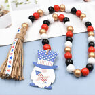  Independence Day Beads Patriotic Tiered Tray Decor Hanging Decoration Wall