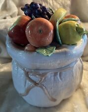 Fitz and Floyd  Vintage Rare Fruit Cookie Jar 1990 Replacement