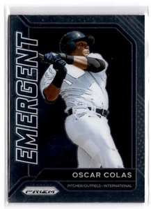 2021 Panini Prizm - #EM4 Emergent Oscar Colas International - Picture 1 of 2