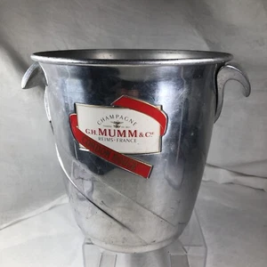 MUMM BRUT CHAMPAGNE CORDON ROUGE ICE BUCKET COOLER WINE BAR VINTAGE WEDDING PART - Picture 1 of 20