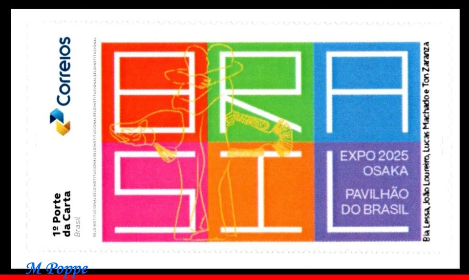 25-60 BRASIL 2025 EXPO 2025 OSAKA - JAPÓN, PABELLÓN BRASIL, MNH Foto 1 de 2