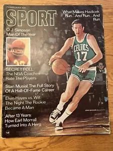 Sport Magazine John Havlicek O.J. Simpson Stan Musial February 1969 - Picture 1 of 6