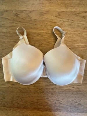 SOMA Pale Sand Solid 36B Vanishing Back Lightly Lined Full Coverage Bra!!! - Image 1 of 2