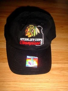 2010 Cup-Chicago Hawks Blackhawks Hockey Gorra de hielo - Imagen 1 de 1