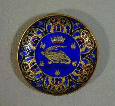 Coupelle à La Salamandre Couronnée, Emblème Roi François 1er, Château de Blois - Photo 1/4