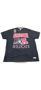 NEW Mitchell & Ness Arizona Wildcats NCAA Titles Short Sleeve T-Shirt 2XL - Picture 1 of 4