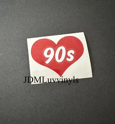 I love my 90s Nissan Old School Calcomanía Adhesiva JDM 240sx 180sx s13 s14 s15 Foto 1 de 2