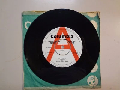 BOZ:(Boz Burrell Of King Crimson) Isn't That So-U.K. 7" 66 Columbia DB 7832 Demo Foto 1 de 2
