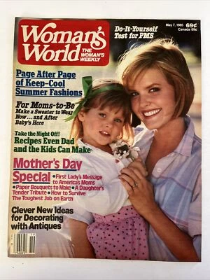 1985 7 мая женский журнал World специальный выпуск ко Дню матери (MH233) - Изображение 1 из 3