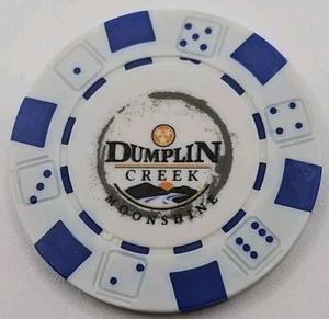 FICHA DE PÓKER DUMPLIN CREEK MOONSHINE USADA - Imagen 1 de 2