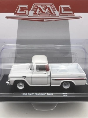 M2 Machines 1959 GMC Fleetside Truck White Auto Drivers R114 1/64 Diecast New  - Image 1 of 4