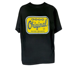 Herren OG Family Clothing Co. Original Logo Heavyweight Navy T-Shirt - Größe L - Bild 1 von 4