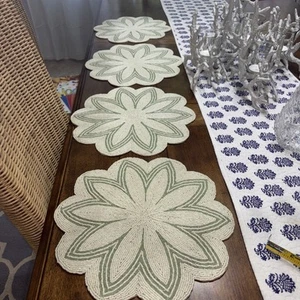Waterford Beaded Placemats Set Of 4 - Picture 1 of 5