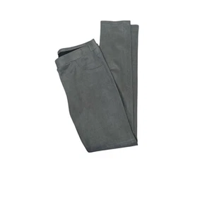Karen Kane Faux Suede High Rise Pull On Skinny Pants In Gray Women's Size S - Picture 1 of 11